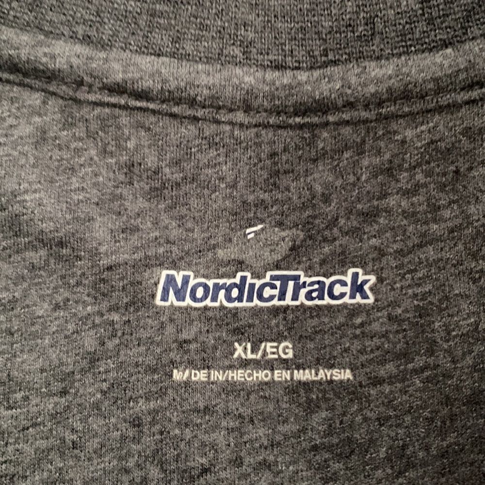 NordicTrack Crew Neck Gray Men’s Sweater Size XL - Picture 6 of 8